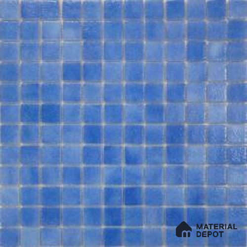 Mosaic Floor & Wall Tile TL 10693 | 317.6 x 317.6 mm (Chip Size 25x25 mm) Glossy Finish Glass Tile - 5 mm | Suitable For Outdoor, Swimming Pool Area