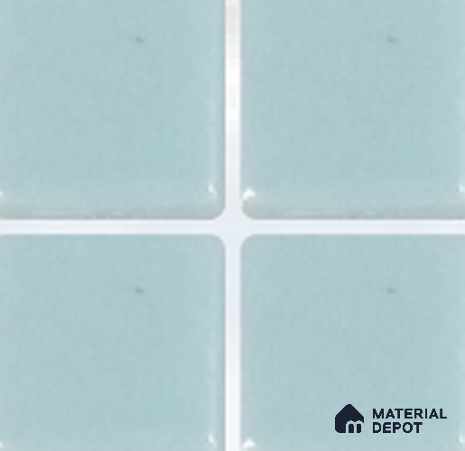 Mosaic Floor & Wall Tile TL 10676 G | 317.6 x 317.6 mm (Chip Size 25x25 mm) Glossy Finish Glass Tile - 5 mm | Suitable For Outdoor, Swimming Pool Area