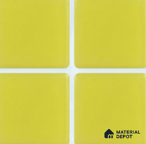 Mosaic Floor & Wall Tile TL 10679 B | 317.6 x 317.6 mm (Chip Size 25x25 mm) Glossy Finish Glass Tile - 5 mm | Suitable For Outdoor, Swimming Pool Area
