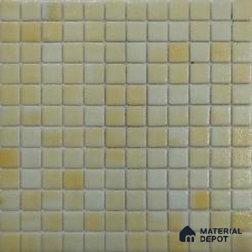 Mosaic Floor & Wall Tile TL 10695 | 317.6 x 317.6 mm (Chip Size 25x25 mm) Glossy Finish Glass Tile - 5 mm | Suitable For Outdoor, Swimming Pool Area
