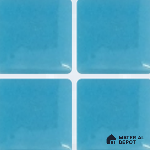 Mosaic Floor & Wall Tile TL 10676 J | 317.6 x 317.6 mm (Chip Size 25x25 mm) Glossy Finish Glass Tile - 5 mm | Suitable For Outdoor, Swimming Pool Area