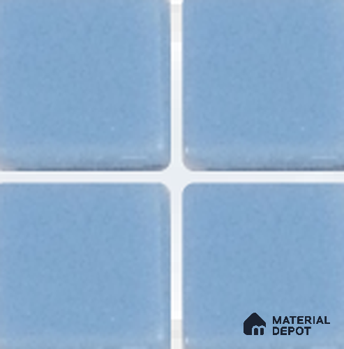 Mosaic Floor & Wall Tile TL 10676 | 317.6 x 317.6 mm (Chip Size 25x25 mm) Glossy Finish Glass Tile - 5 mm | Suitable For Outdoor, Swimming Pool Area