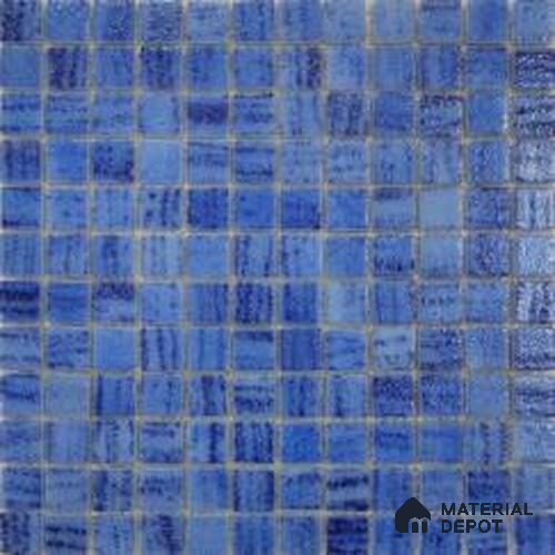 Mosaic Floor & Wall Tile TL 10687 | 317.6 x 317.6 mm (Chip Size 25x25 mm) Glossy Finish Glass Tile - 5 mm | Suitable For Outdoor, Swimming Pool Area