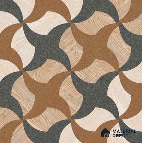 Stone Look  Tile TL 09658 12x12 inch Matte Finish Vitrified Tile - 9 mm | Please Expect a Slight Variation of Pattern