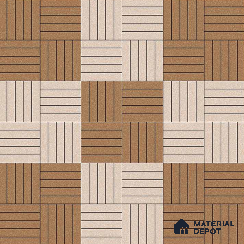 Stone Look  Tile TL 09659 12x12 inch Matte Finish Vitrified Tile - 9 mm | Please Expect a Slight Variation of Pattern
