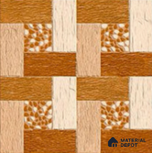 Stone Look  Tile TL 09677 16x16 inch Matte Finish Vitrified Tile - 12 mm | Pattern Alignment May Vary | 2-3 mm Spacer is Mandatory