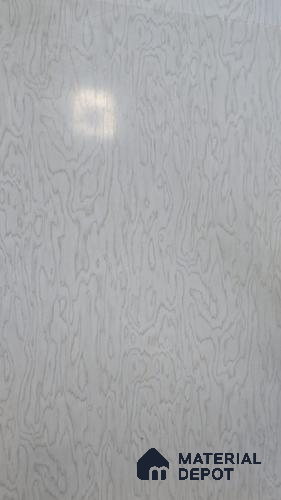 White Abstract Look LM 23431 8 ft x 4 ft Texture Finish Decorative Laminate - 1 mm | Suitable for TV Unit, Wardrobe, Kitchen Cabinets