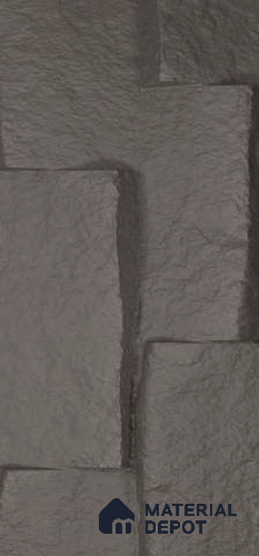 Grey PU Stone Panel 4 ft x 1.5 ft Greek Stone Series | PN 06154 CB Mist Brick Exterior Grade PU Stone Panel | Thickness Varies from 75 mm - 85 mm | Width is Subjected to 5% Variation