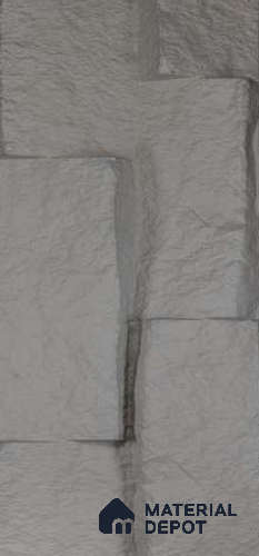 Grey PU Stone Panel 4 ft x 1.5 ft Greek Stone Series | PN 06154 CA Urban Slate Exterior Grade PU Stone Panel | Thickness Varies from 75 mm - 85 mm | Width is Subjected to 5% Variation