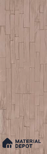 Brown PU Stone Panel 3.8 ft x 1 ft Mosaic Strips Series | PN 05864 AM Dune Stone Interior Grade PU Stone Panel | Thickness Varies from 25 mm - 30 mm | Width is Subjected to 5% Variation