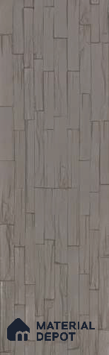 Grey PU Stone Panel 3.8 ft x 1 ft Mosaic Strips Series | PN 05864 AO Urban Slate Interior Grade PU Stone Panel | Thickness Varies from 25 mm - 30 mm | Width is Subjected to 5% Variation