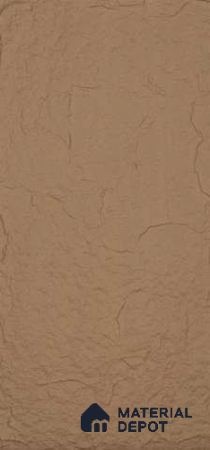 Beige PU Stone Panel 4 ft x 2 ft Berlin Stone Series | PN 06154 X Earth Stone Exterior Grade PU Stone Panel | Thickness Varies from 20 mm - 25 mm | Width is Subjected to 5% Variation