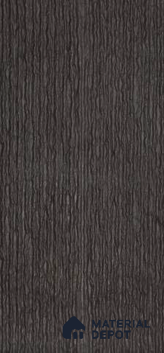 Black PU Stone Panel 4 ft x 2 ft Flowing Water Series | PN 06154 AU Forge Rock Exterior Grade PU Stone Panel | Thickness Varies from 25 mm - 35 mm | Width is Subjected to 5% Variation