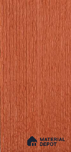 Pumpkin Orange PU Stone Panel 4 ft x 2 ft Flowing Water Series | PN 06154 AQ Canyon Clay Exterior Grade PU Stone Panel | Thickness Varies from 25 mm - 35 mm | Width is Subjected to 5% Variation