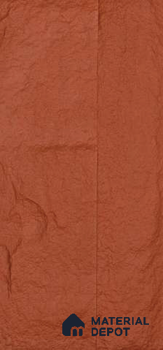 Pumpkin Orange PU Stone Panel 4 ft x 2 ft Manton Stone Series | PN 06154 BE Canyon Clay Exterior Grade PU Stone Panel | Thickness Varies from 65 mm - 75 mm | Width is Subjected to 5% Variation