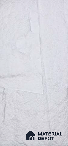 Ice White PU Stone Panel 4 ft x 2 ft Shanton Stone Series | PN 05864 AY Frost Stone Interior Grade PU Stone Panel | Thickness Varies from 65 mm - 75 mm | Width is Subjected to 5% Variation