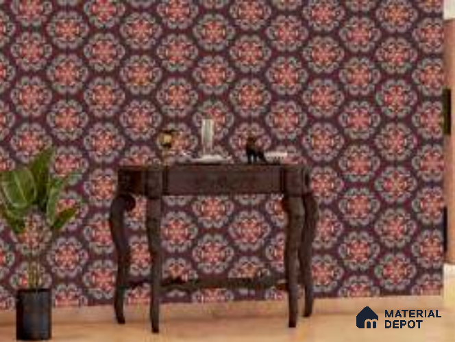 PDK004-1 | Traditional Series Patterned Look 40 inches Sandblast Paper (Customized Size Wallpaper)