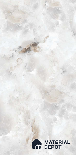 TL 08558 Pearl White 4 ft x 2 ft Glossy Finish Vitrified Wall & Floor Tile - 9 mm