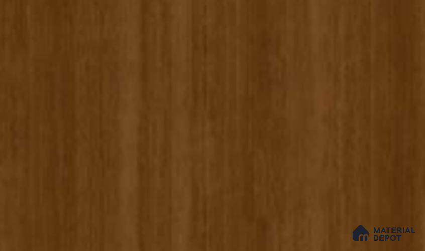 Brown Wooden 6 Flute Louver PN 06464 E (Golden Oak) 13 ft x 10 inch PVC Panel - 1 mm | Suitable for Feature Wall, TV Unit & Living Room | Width is Subjected to 5% Variation