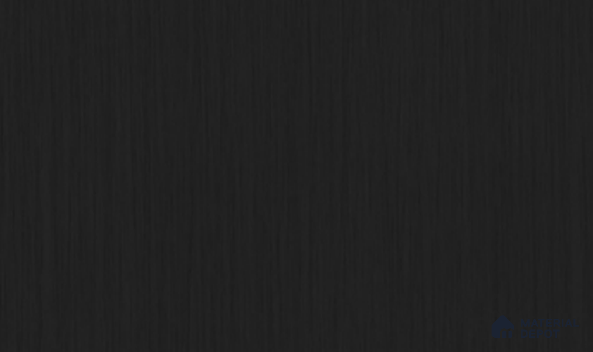 Black Wooden 3 Flute Louver PN 06463 (Black) 13 ft x 14 inch PVC Panel - 1 mm | Suitable for Feature Wall, TV Unit & Living Room | Width is Subjected to 5% Variation
