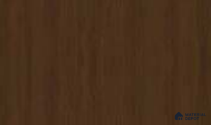 Brown Wooden 4 Flute Louver PN 06462 C (Walnut) 13 ft x 12 inch PVC Panel - 1 mm | Suitable for Feature Wall, TV Unit & Living Room | Width is Subjected to 5% Variation