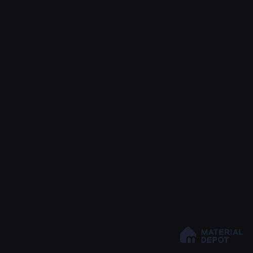 S022 Black 8.17 ft x 2.49 ft Solid Surface Corian - 6 mm