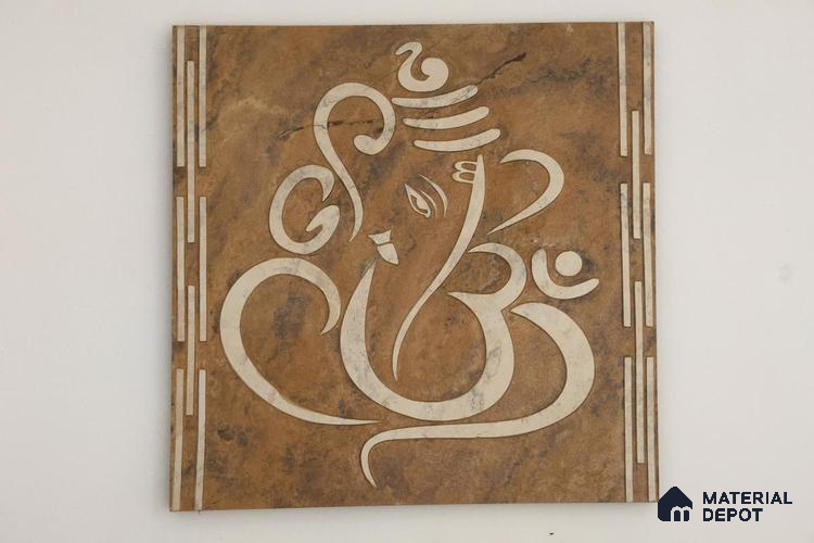 WL 00401 Slate Ganesha 300 x 300 mm Natural Stone Wall Cladding |  Stone is a Natural Product, Please Expect Variation in Shades