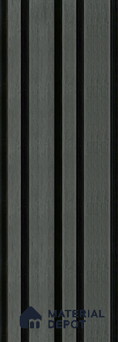PN 06367 D WPC Barcode Design 8 ft x 8.6 inch Exterior Wall Panel - 26 mm | Suitable for Facade, Balcony, Cafeteria | Suitable for Balcony, Facade & Open Area | Width is Subjected to 5% Variation