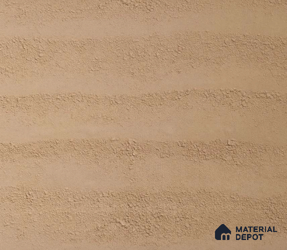 WL 00227 Rammed Earth Clay Texture Finish 1170 x 600 mm Soft Stone Wall Cladding - 3 mm | Suitable for Living Room, Elevation & Outdoor Walls