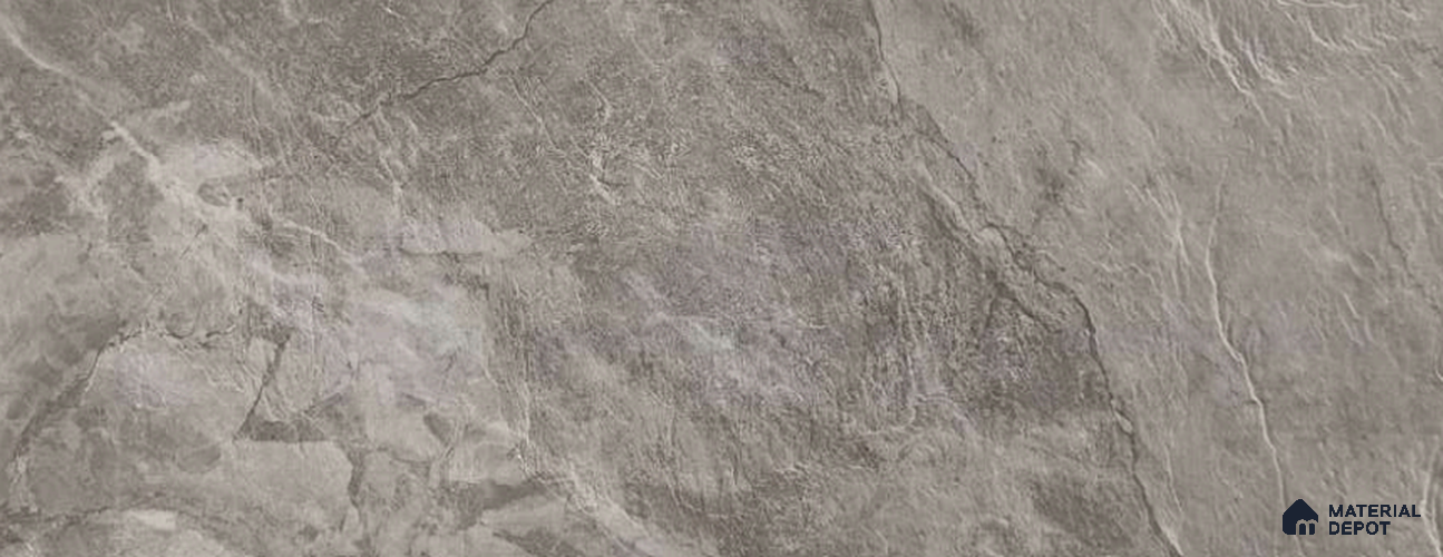 WL 00211 Slate Clay Texture Finish 1200 x 600 mm Soft Stone Wall Cladding - 3 mm | Suitable for Living Room, Elevation & Outdoor Walls