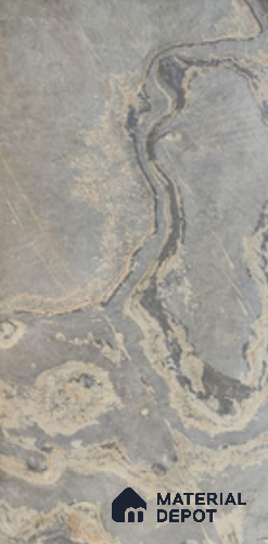 WL 00276 B Natural Lucentier Translucent Design 8 ft x 4 ft Stone Veneer - 4 mm | Suitable for Facade, Wardrobe & Bedroom