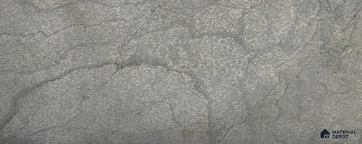 WL 00354 B Massive Opaque Design 10 ft x 4 ft Stone Veneer - 4 mm | Suitable for Facade, Wardrobe & Bedroom