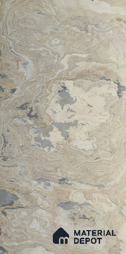 WL 00295 Natural Lucentier Translucent Design 8 ft x 4 ft Stone Veneer - 2 mm | Suitable for Facade, Wardrobe & Bedroom
