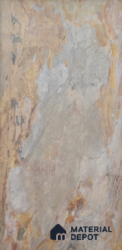 WL 00245 Natural Stonier Opaque Design 8 ft x 4 ft Stone Veneer - 2 mm | Suitable for Facade, Wardrobe & Bedroom