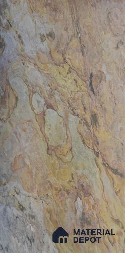 WL 00280 Natural Lucentier Translucent Design 8 ft x 4 ft Stone Veneer - 2 mm | Suitable for Facade, Wardrobe & Bedroom