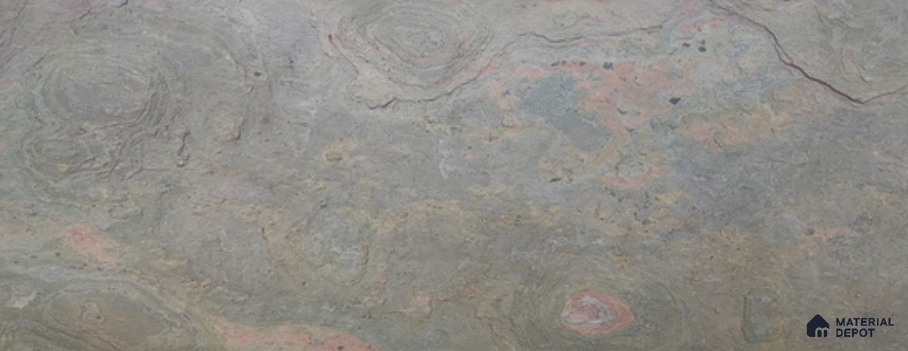 WL 00349 Massive Opaque Design 10 ft x 4 ft Stone Veneer - 2 mm | Suitable for Facade, Wardrobe & Bedroom