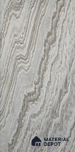 WL 00319 B Grainy Stonier Opaque Design 8 ft x 4 ft Stone Veneer - 4 mm | Suitable for Facade, Wardrobe & Bedroom