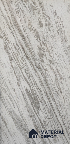 WL 00323 B Grainy Stonier Opaque Design 8 ft x 4 ft Stone Veneer - 4 mm | Suitable for Facade, Wardrobe & Bedroom