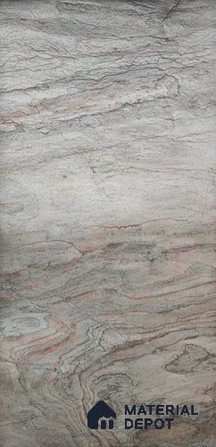 WL 00253 B Natural Stonier Opaque Design 8 ft x 4 ft Stone Veneer - 4 mm | Suitable for Facade, Wardrobe & Bedroom