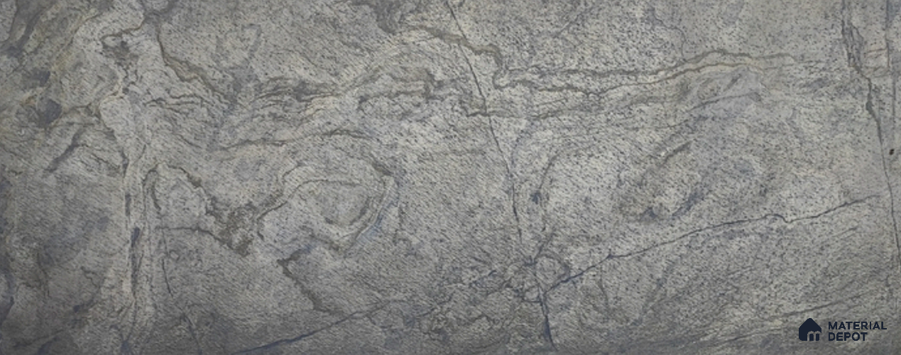 WL 00353 B Massive Opaque Design 10 ft x 4 ft Stone Veneer - 4 mm | Suitable for Facade, Wardrobe & Bedroom