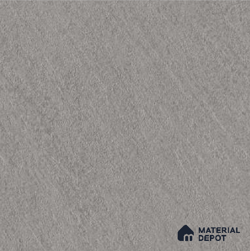 Grey Stone Floor & Wall Tile TL 06835 B Lustra Vesta Cinder 2 ft x 2 ft Vitrified Carving Matte Finish - 9 mm | 16 Random Design | Suitable for Living Room, Bedroom, Bathroom