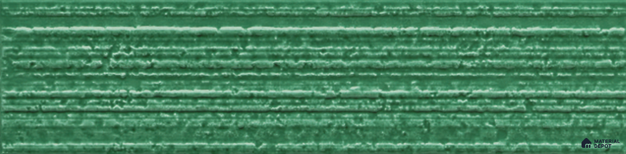 Subway Wall Tile TL 10530 C Lavaline Series Emerald Shine 1 ft x 3 in Ceramic Glossy Finish - 10 mm | 3 Random Design | Suitable for Highlighter Walls, Foyer, Bathroom, Kitchen Wall & Backsplashes