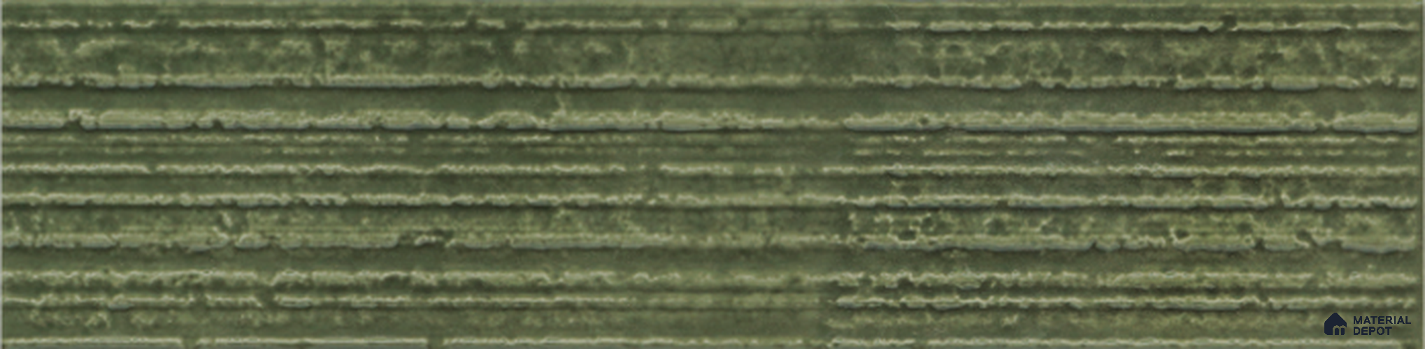 Subway Wall Tile TL 10530 D Lavaline Series Fern Glow 1 ft x 3 in Ceramic Glossy Finish - 10 mm | 3 Random Design | Suitable for Highlighter Walls, Foyer, Bathroom, Kitchen Wall & Backsplashes