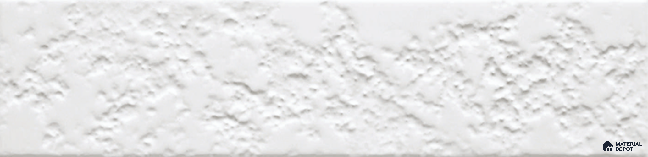 Subway Wall Tile TL 10741 H Texturax Series Silk Snow 1 ft x 3 in Ceramic Glossy Finish - 10 mm | 3 Random Design | Suitable for Highlighter Walls, Foyer, Bathroom, Kitchen Wall & Backsplashes