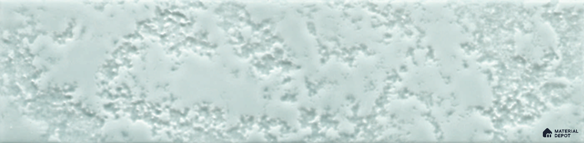 Subway Wall Tile TL 10741 I Texturax Series Soft Aqua 1 ft x 3 in Ceramic Glossy Finish - 10 mm | 3 Random Design | Suitable for Highlighter Walls, Foyer, Bathroom, Kitchen Wall & Backsplashes