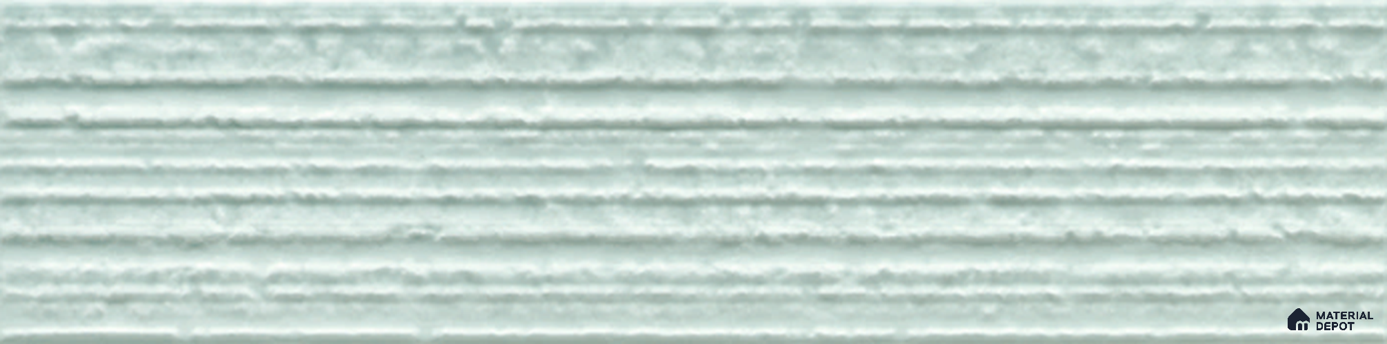 Subway Wall Tile TL 10530 I Lavaline Series Soft Aqua 1 ft x 3 in Ceramic Glossy Finish - 10 mm | 3 Random Design | Suitable for Highlighter Walls, Foyer, Bathroom, Kitchen Wall & Backsplashes