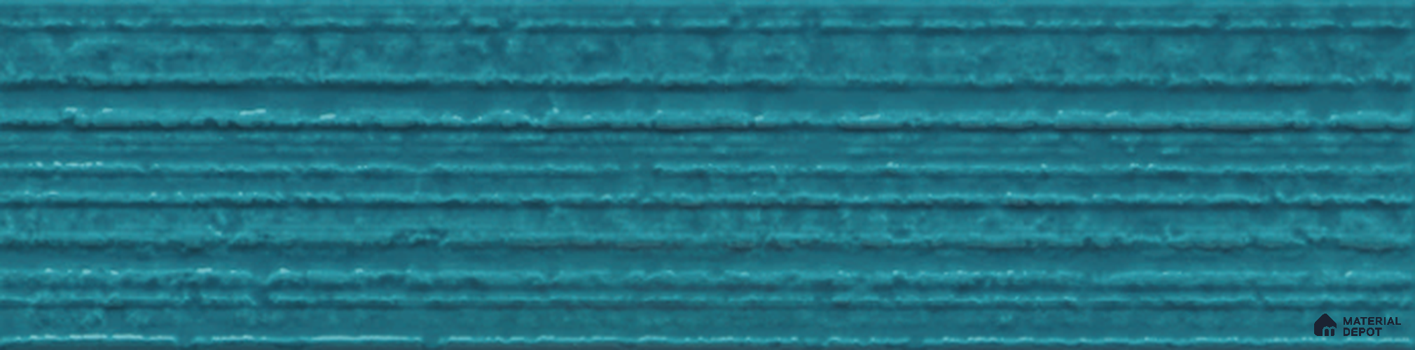 Subway Wall Tile TL 10530 J Lavaline Series Teal Neo 1 ft x 3 in Ceramic Glossy Finish - 10 mm | 3 Random Design | Suitable for Highlighter Walls, Foyer, Bathroom, Kitchen Wall & Backsplashes