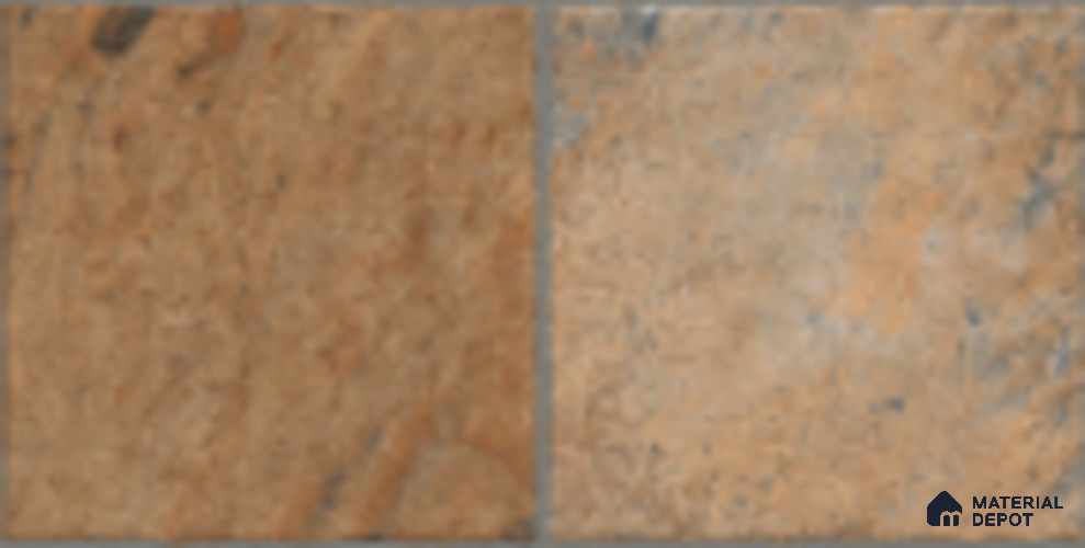 Stone Look Floor Tile TL 11346 B Slate Stone Burnt-C 2 ft x 1 ft Matte Finish Vitrified Tile - 12 mm | Suitable For living Room, Bedroom, Bathroom