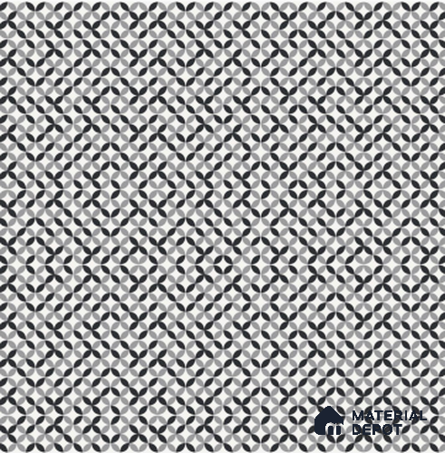 Patterned Floor & Wall Tile TL 09723 Decor 16 2 ft x 2 ft Carving Matte Finish Vitrified Tile - 9 mm | Suitable for Living Room, Bedroom & Bathroom | Please Expect a Slight Variation of Pattern