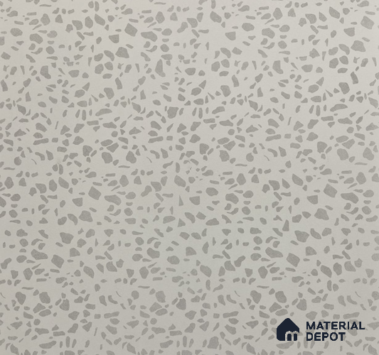 Terrazzo Floor & Wall Tile TL 08488 Terazzo White 2 ft x 2 ft Matte Finish Vitrified Tile - 9 mm | Suitable for Living Room, Kitchen & Bathroom